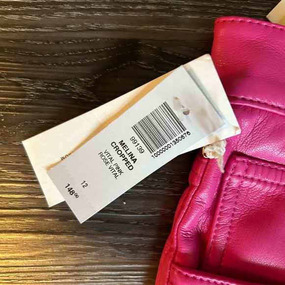 🌸New Vegan leather pants SOFT !!!size 12🌸 - Picture 7 of 7